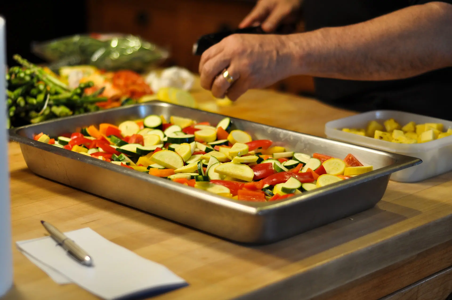 Preparing Vegetables